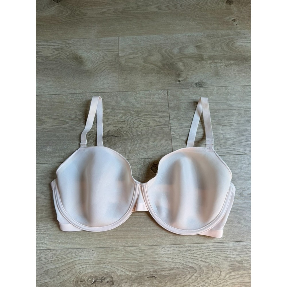 EUC Cuup The Demi Spacer Full Coverage Underwire T-Shirt Bra Semi sheer size 38F
